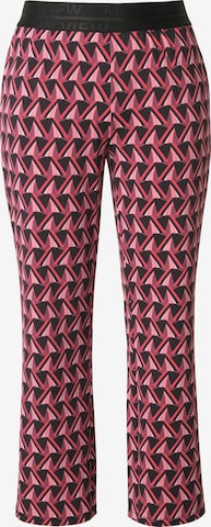 Ulla Popken Schlupfhose in Rot: Vorderseite