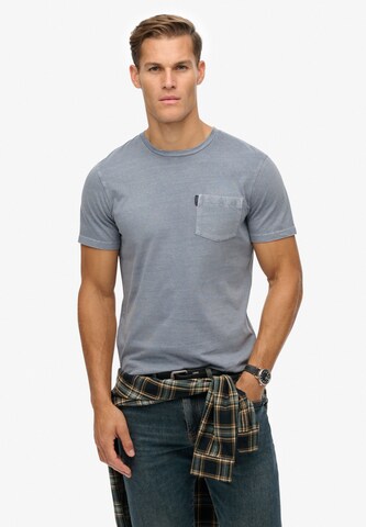 Superdry T-Shirt 'Essential' in Grau: Vorderseite