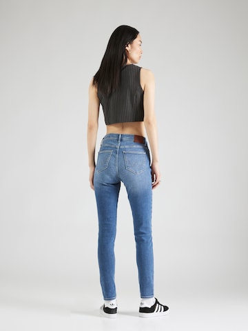 WRANGLER Skinny Džíny 'HIGH SKINNY' – modrá