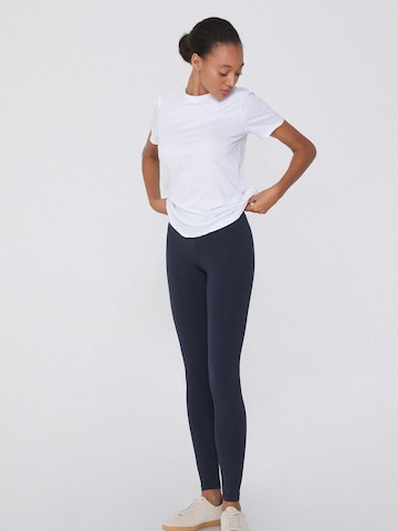 Tezenis Skinny Leggings in Blue: front