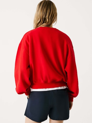 Red Bull Racing x Pepe Jeans Sweatshirt 'Red Bull Racing x Pepe Jeans' in Rood