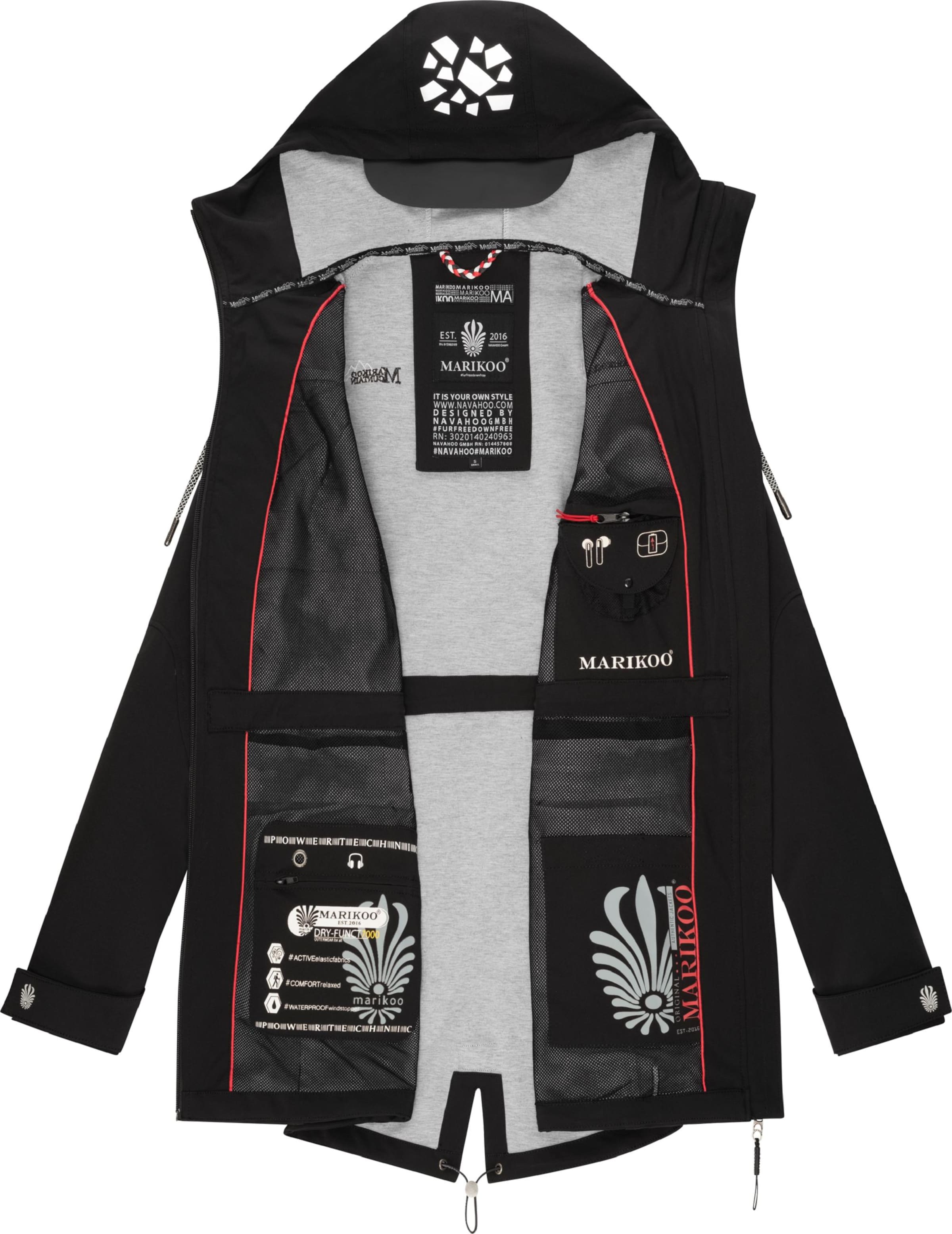 MARIKOO Funkcionális dzseki 'Ulissaa' - fekete