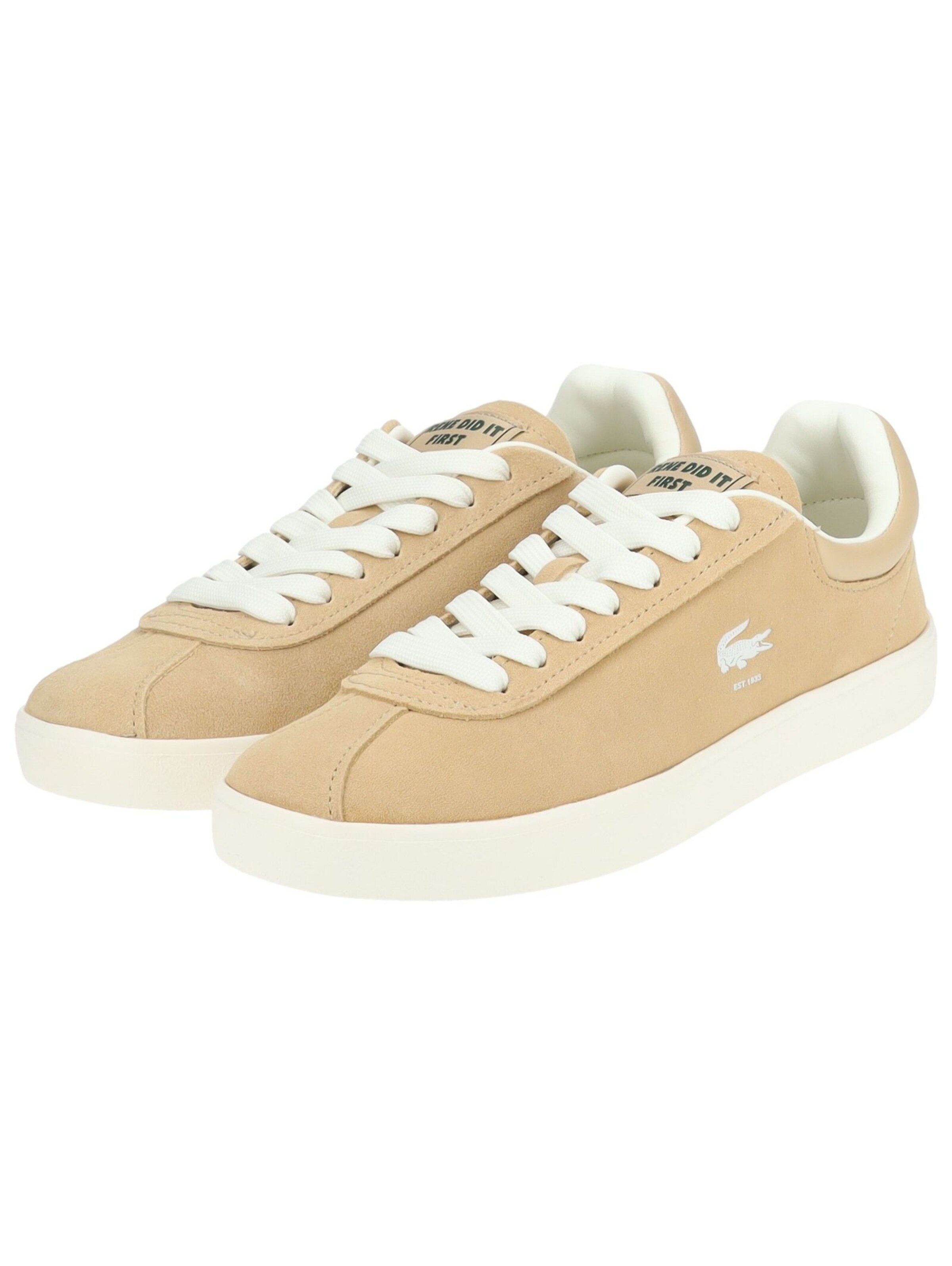 Baskets basses LACOSTE en marron