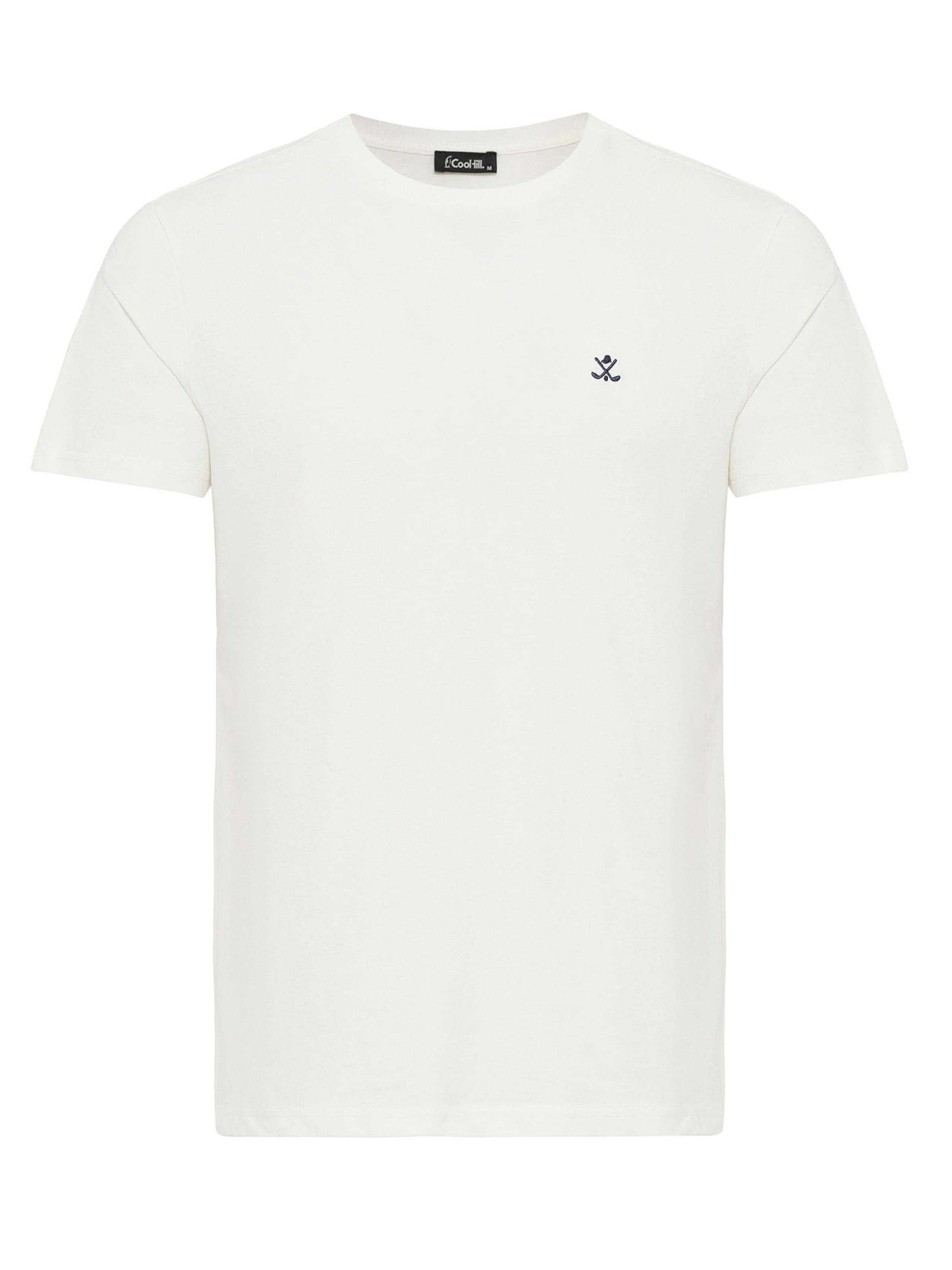 bēšs Cool Hill T-Krekls 'Antonio': no priekšpuses