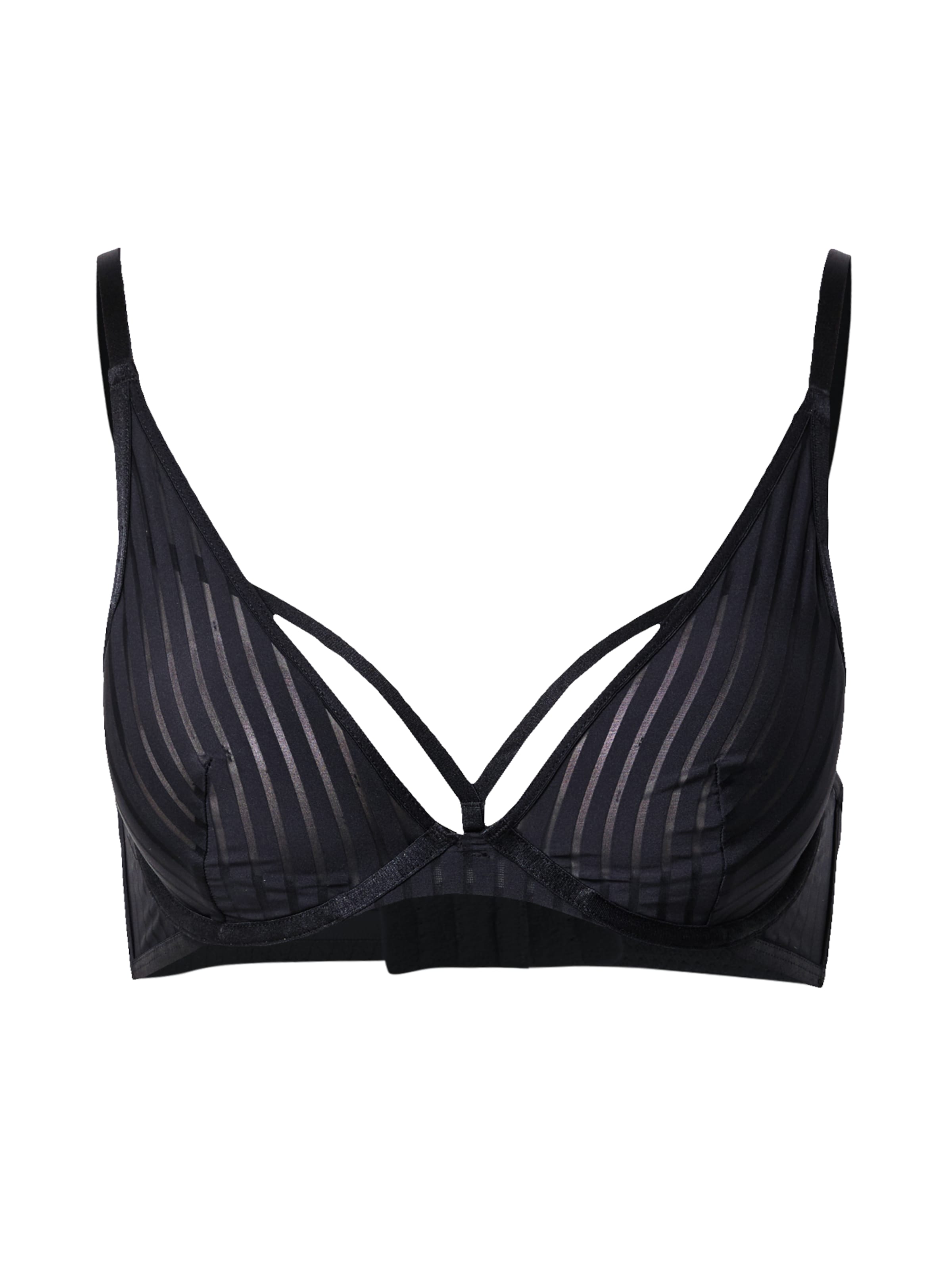Hunkemöller - Triángulo Sujetador 'Dana' en negro: frente