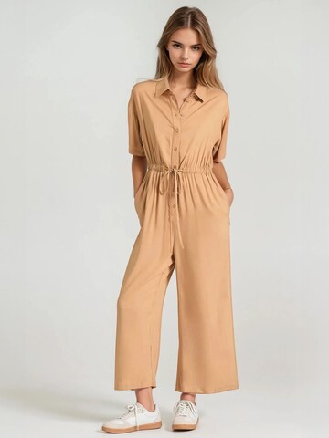 Combinaison Funky Buddha en beige : devant