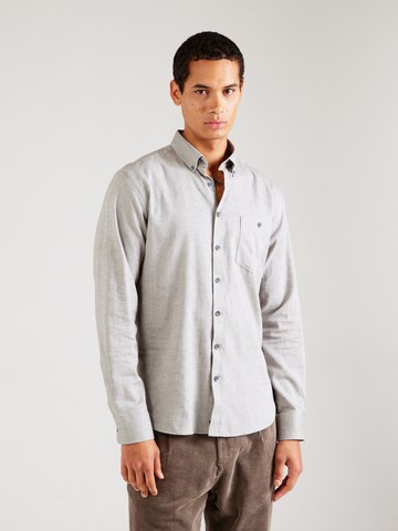 Coupe regular Chemise Jack's en gris : devant