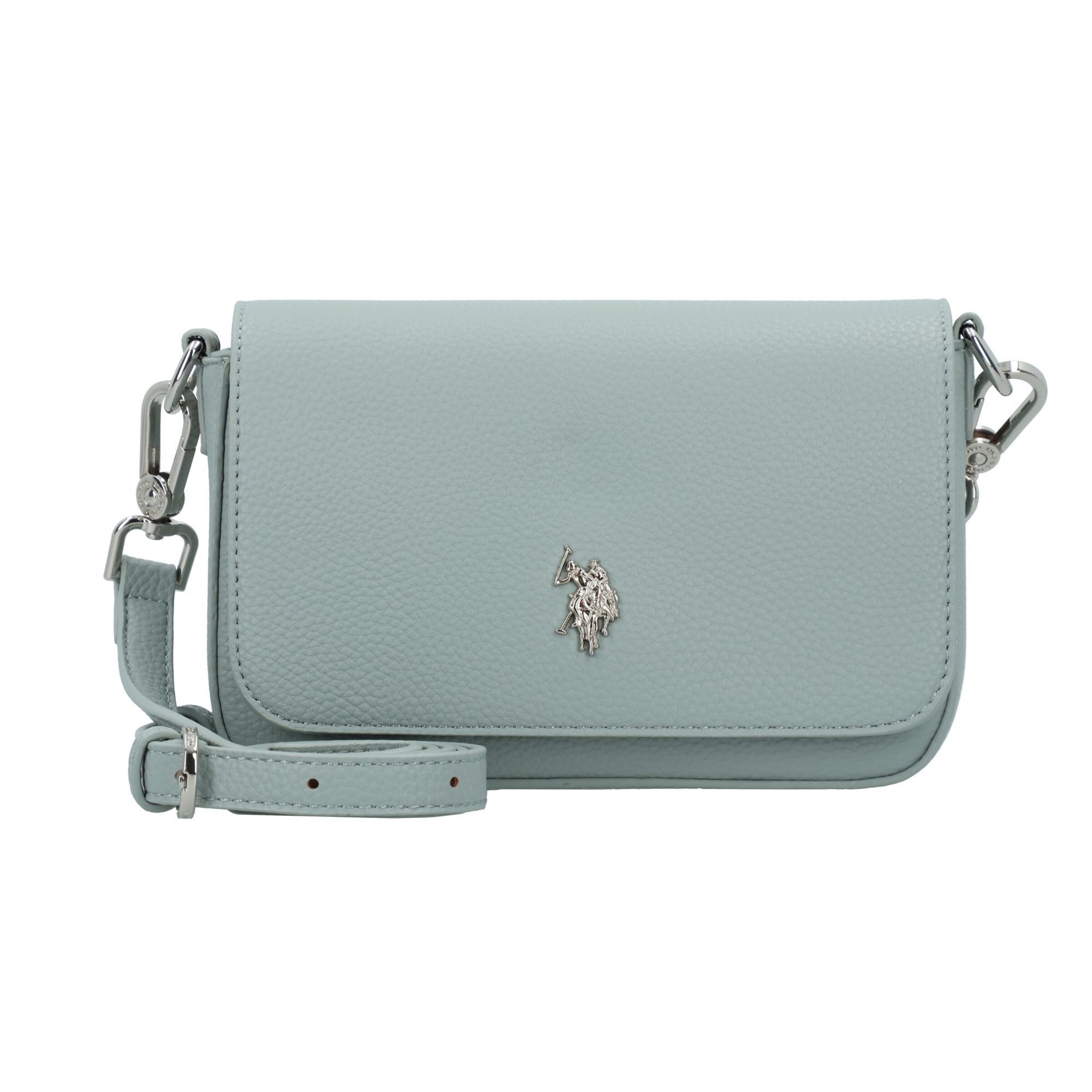 Borsa a tracolla di U.S. POLO ASSN. in blu: frontale