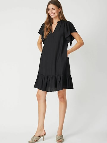 Robe 'Hera' co'couture en noir