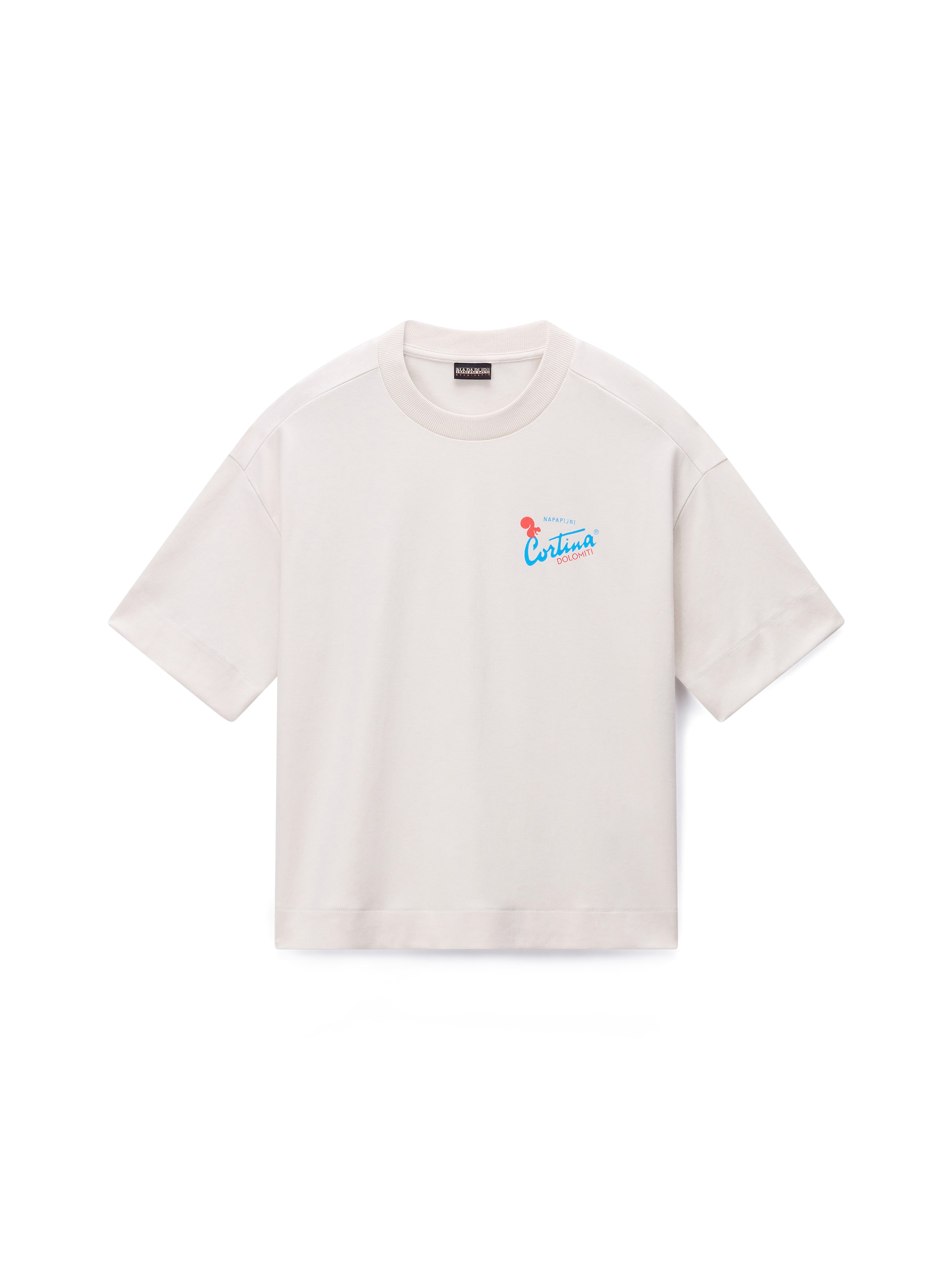 NAPAPIJRI Tee 'S-IRTO SS W' in Beige: Vorderseite