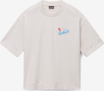 smėlio NAPAPIJRI Marškinėliai 'S-IRTO SS W': priekis