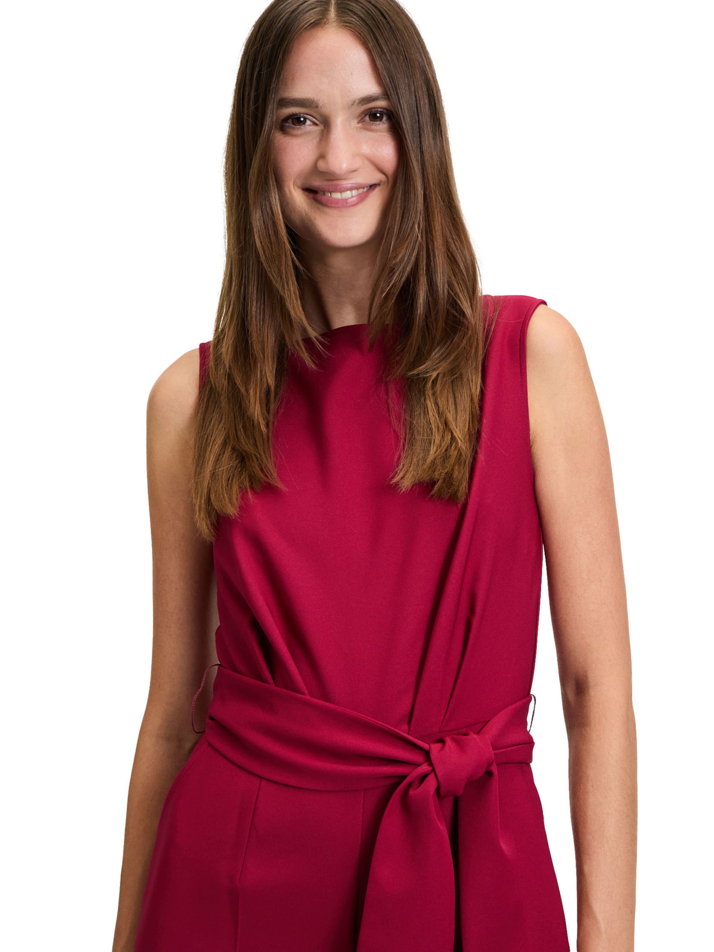 Betty Barclay Jumpsuit mit Eingrifftaschen in Lila