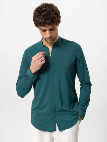 Antioch - Ajuste regular Camisa en azul