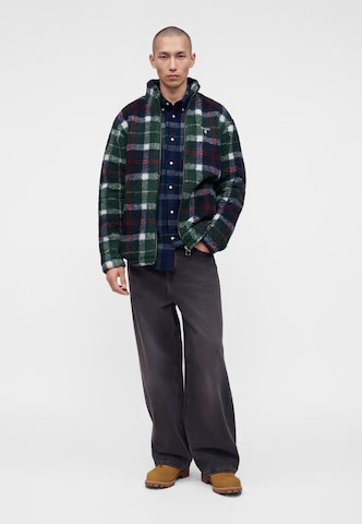 Veste en polaire 'Tartan' Barbour en vert