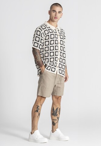 Coupe regular Chemise Gianni Kavanagh en beige