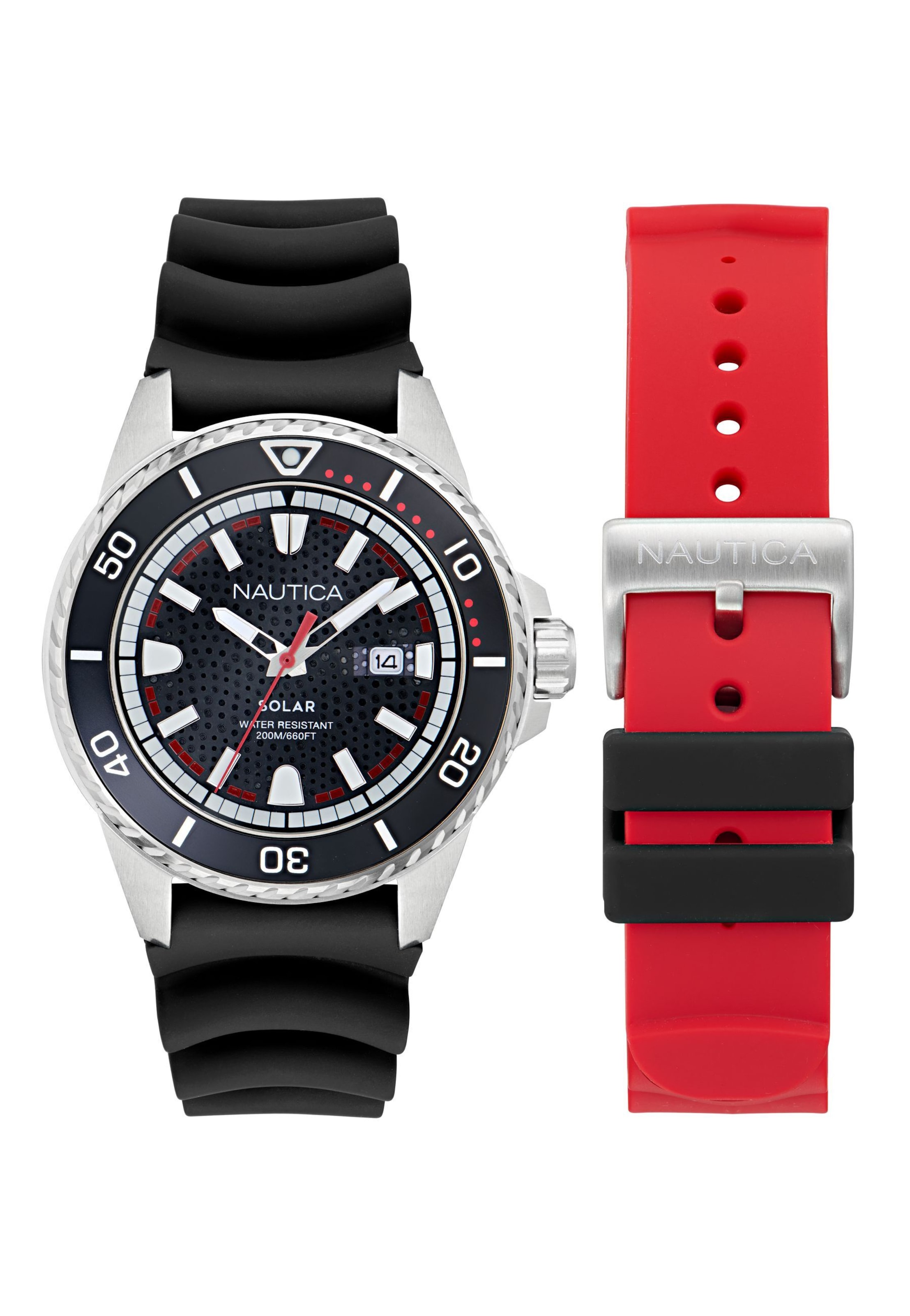 Montre à affichage analogique ' LEEWAY ' NAUTICA en noir : devant