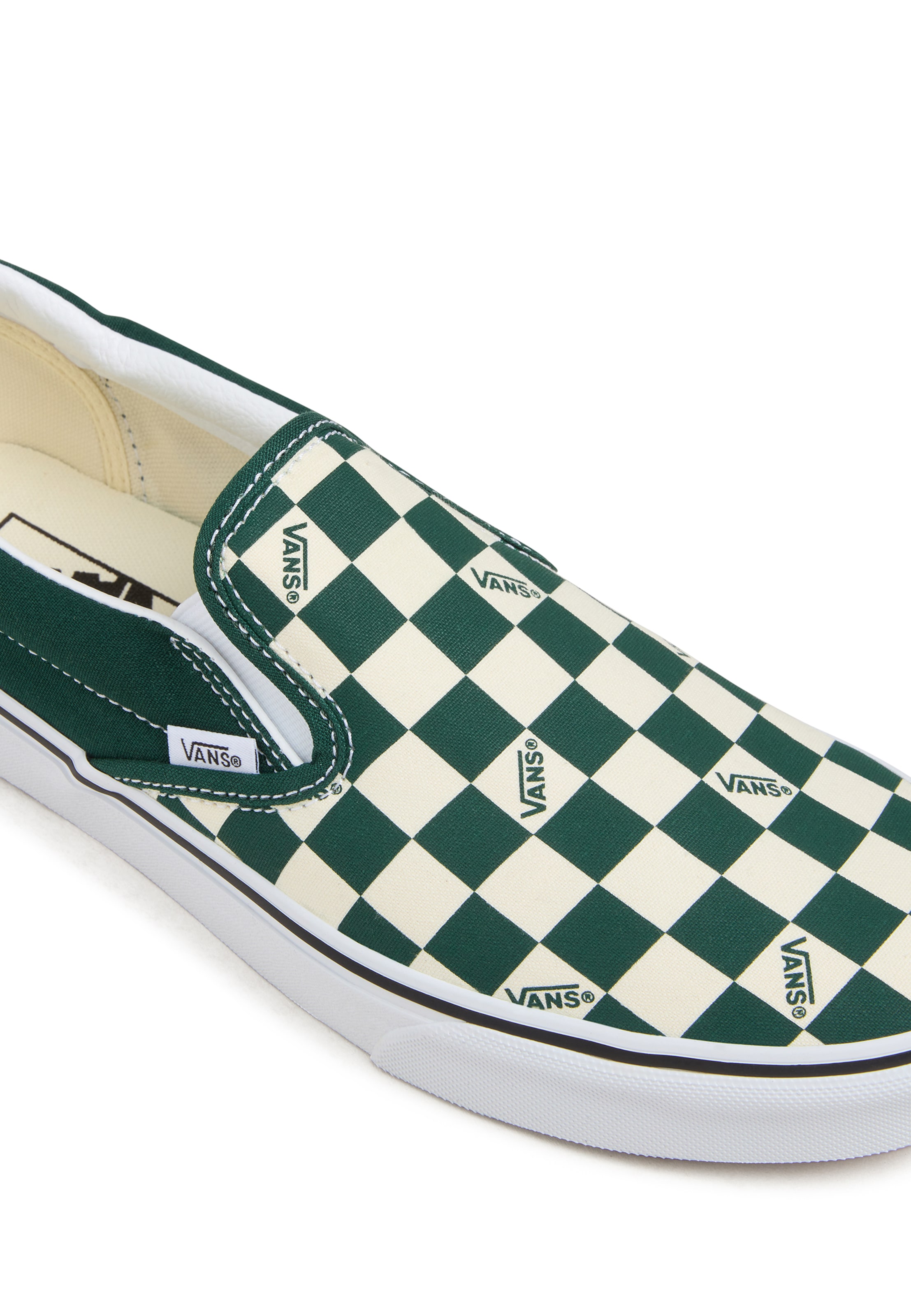 VANS Слипоны в Зеленый