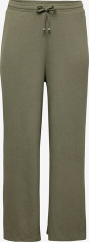 Guido Maria Kretschmer Curvy Trousers 'Ines' in Green: front