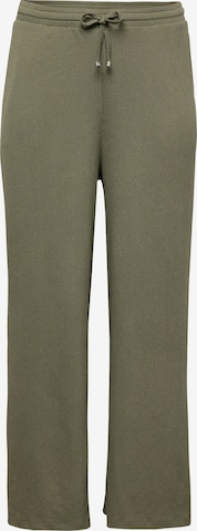 Guido Maria Kretschmer Curvy - Loosefit Pantalón 'Ines' en verde: frente