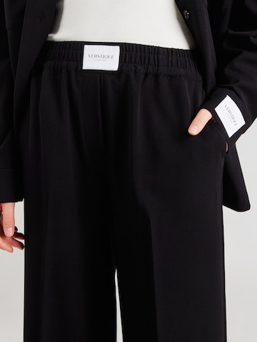 VERSTIQUE Wide leg Παντελόνι σε μαύρο