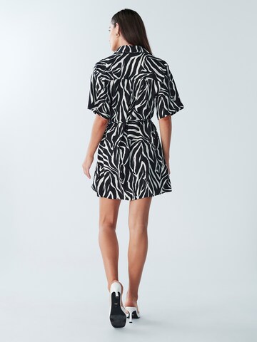BWLDR Kleid 'Elle' in Schwarz: Rückseite