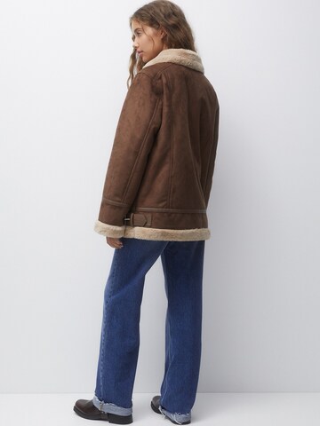 Pull&Bear Winter jacket in Brown