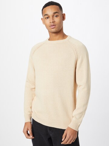 ESPRIT Sweater in Beige: front