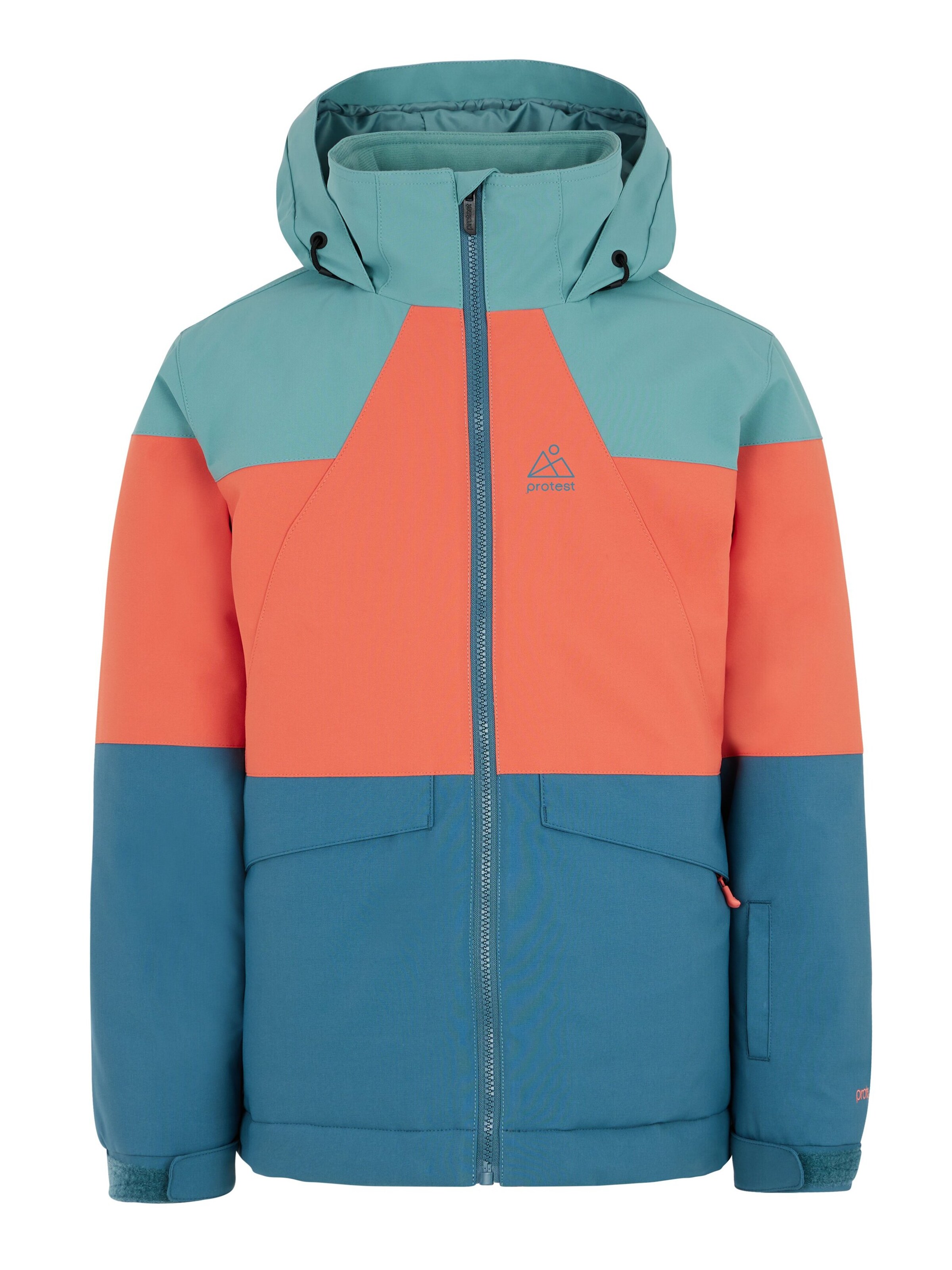 PROTEST Sportjacke 'PRTKIWI JR'‌‌‌‌‌‌‌‌‌‌ in Grün: Vorderseite