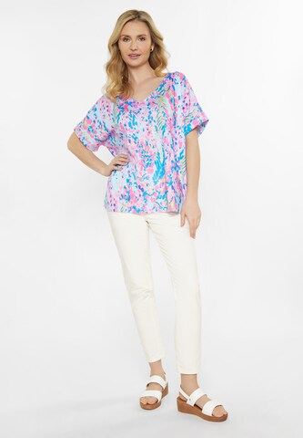 Usha Shirt 'Fashion Look' in Blauw