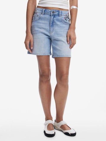 Desigual Regular Jeans in Blauw: voorkant