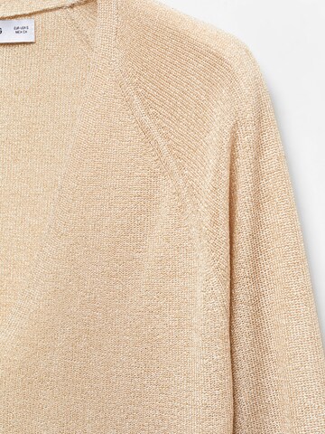 MANGO Sweater 'Kling' in Beige