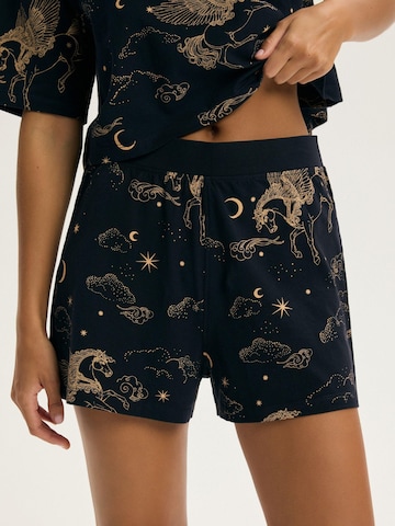ESOTIQ Pyjama 'Craco'‌‌ in Blau