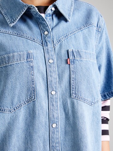 Levi's® Plus Košilové šaty 'Louisa' – modrá