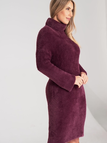 Figl Gebreide jurk 'M1096' in Rood