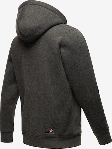 STONE HARBOUR - Sudadera con cremallera 'Billy Joy' en gris