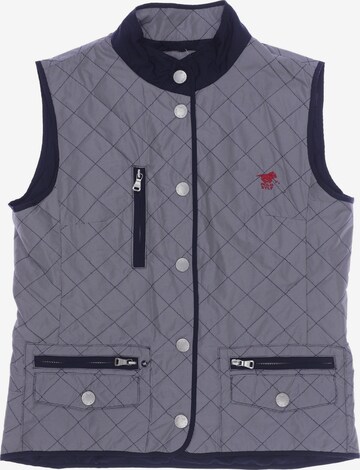 Polo Sylt Vest in M in Blue: front