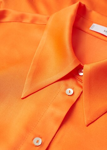 MANGO Bluse in Orange