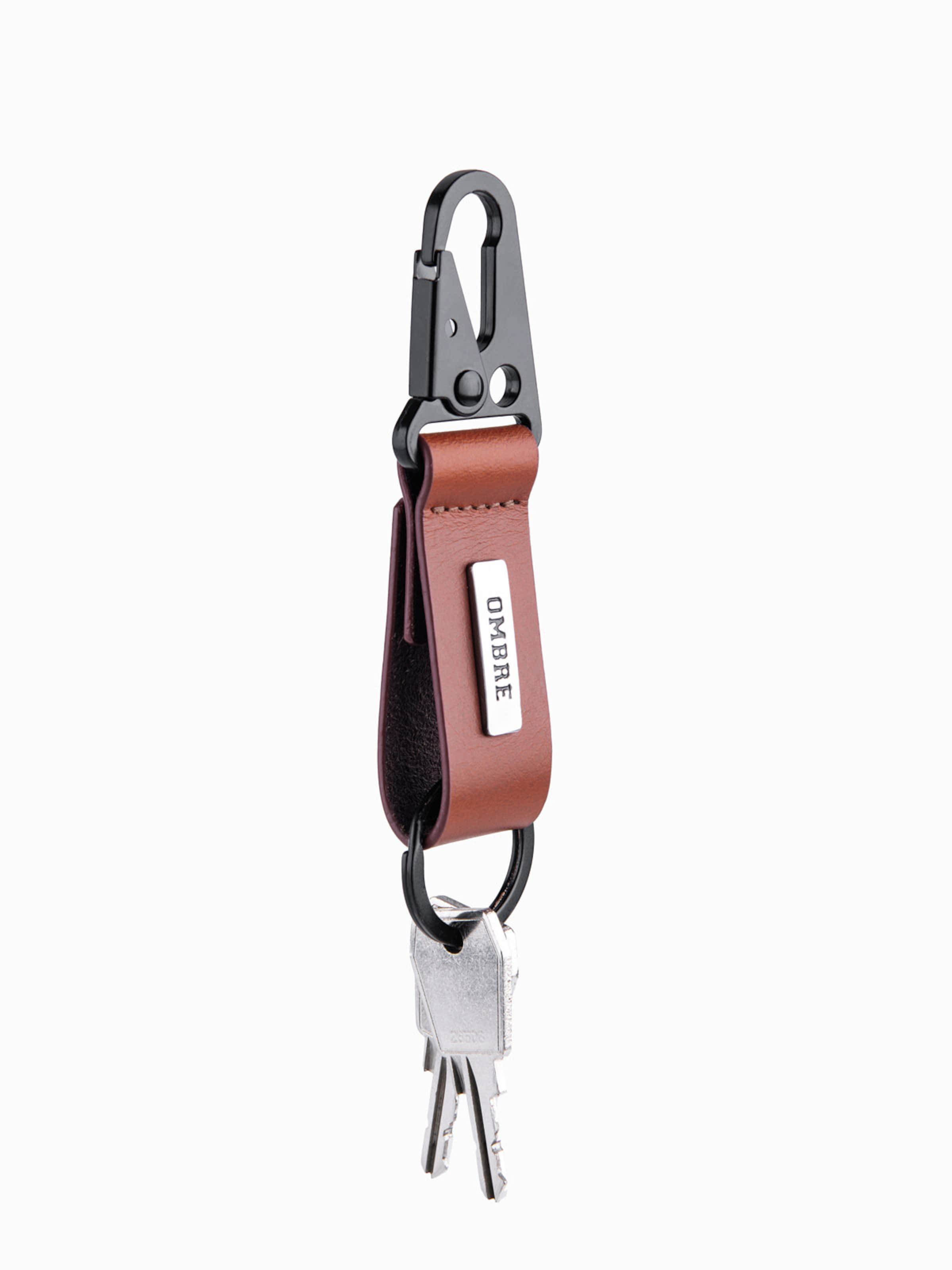 Ombre Sleutelhanger in Bruin