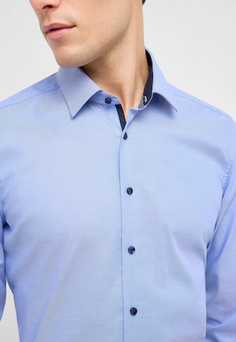 ETERNA Slim Fit Hemd in Blau