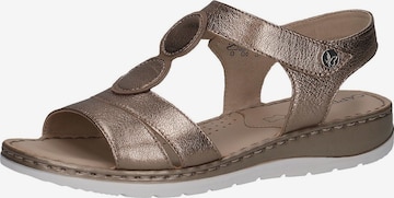 CAPRICE Sandals in Bronze: front