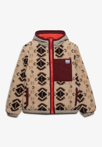 Superdry & Co Флисовая куртка в Бежевый