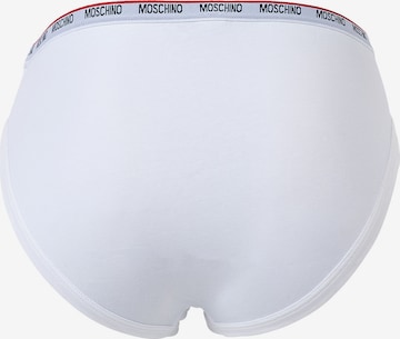 Slip Moschino Underwear en blanc