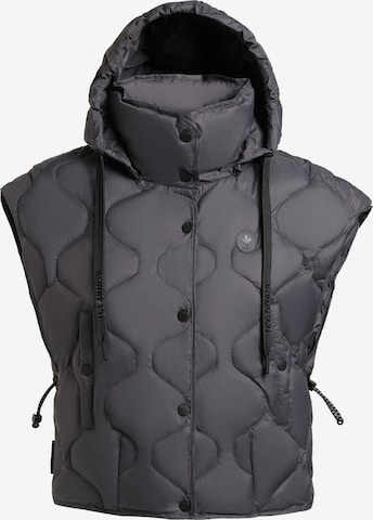 Gilet 'Ninga' khujo en gris : devant