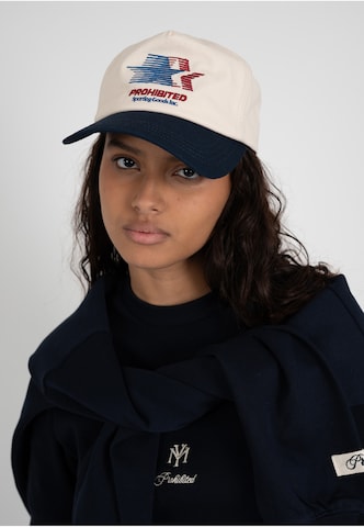 Casquette 'Sporting Goods' Prohibited en beige