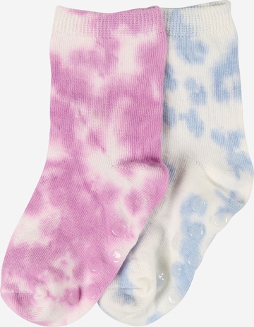 Chaussettes Gina Tricot Mini en mélange de couleurs : devant