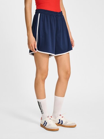 Hummel regular Sportsbukser i blå: forside