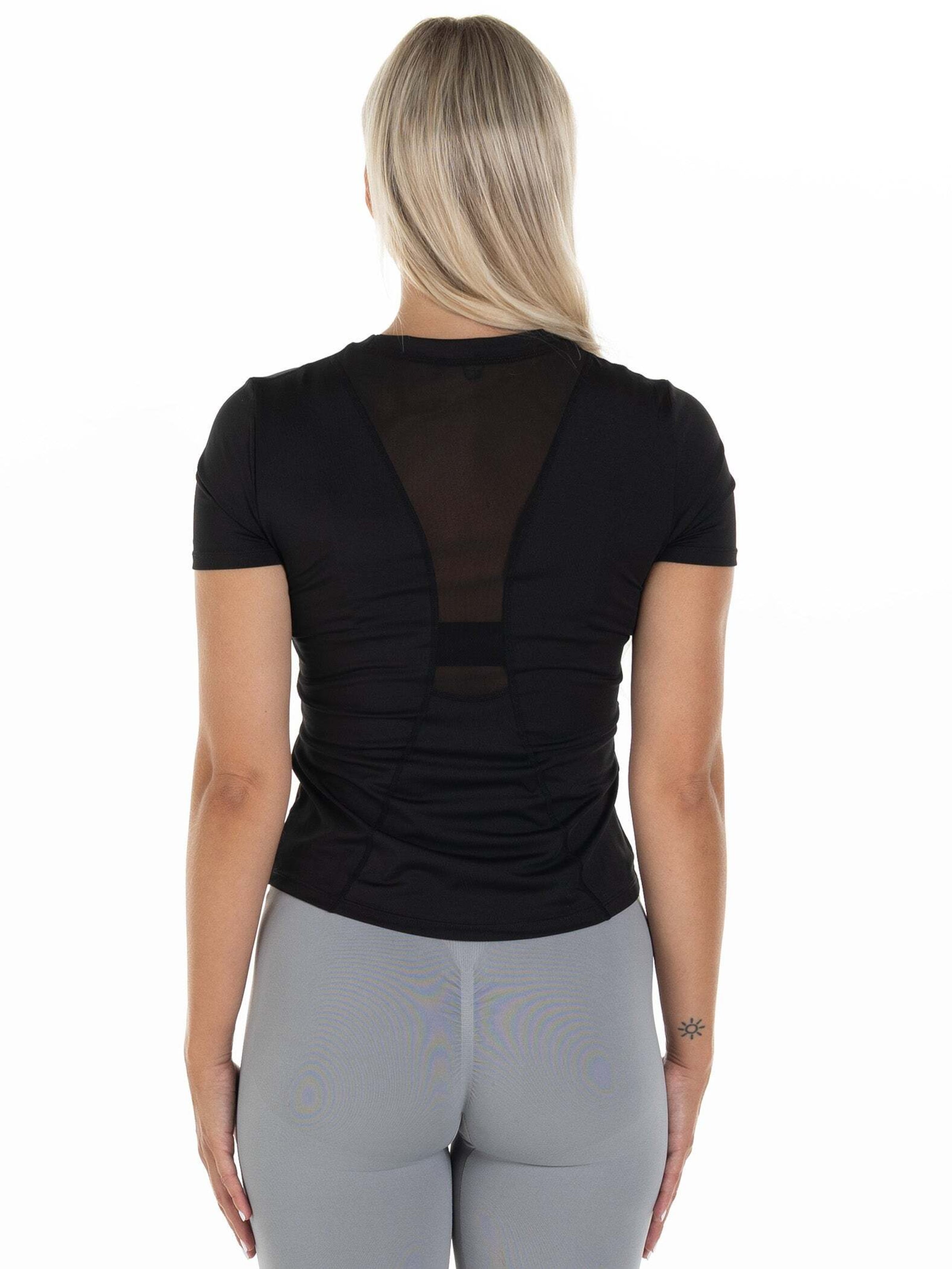 Divina Functioneel shirt 'Mundus' in Zwart