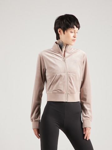 rožinė GUESS Sportinis džemperis 'Couture': priekis