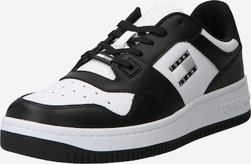 Sneaker low de la Tommy Jeans pe negru: față