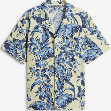 Coupe regular Chemise 'Essential' TOMMY HILFIGER en beige : devant